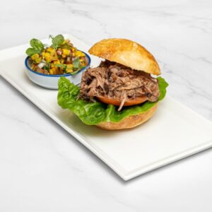 SMOKED BEEF RIB BURGER