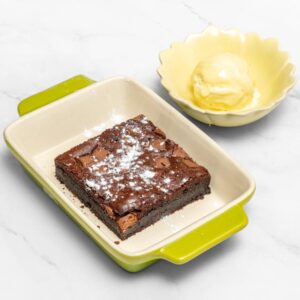 Chocolate Brownie Served With Vanilla ICE Cream